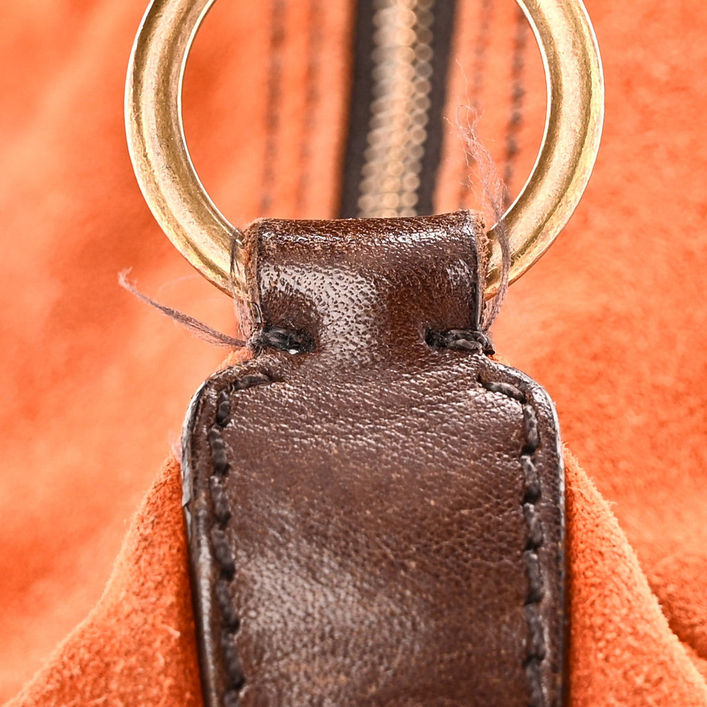 Suede Mini Bag Orange