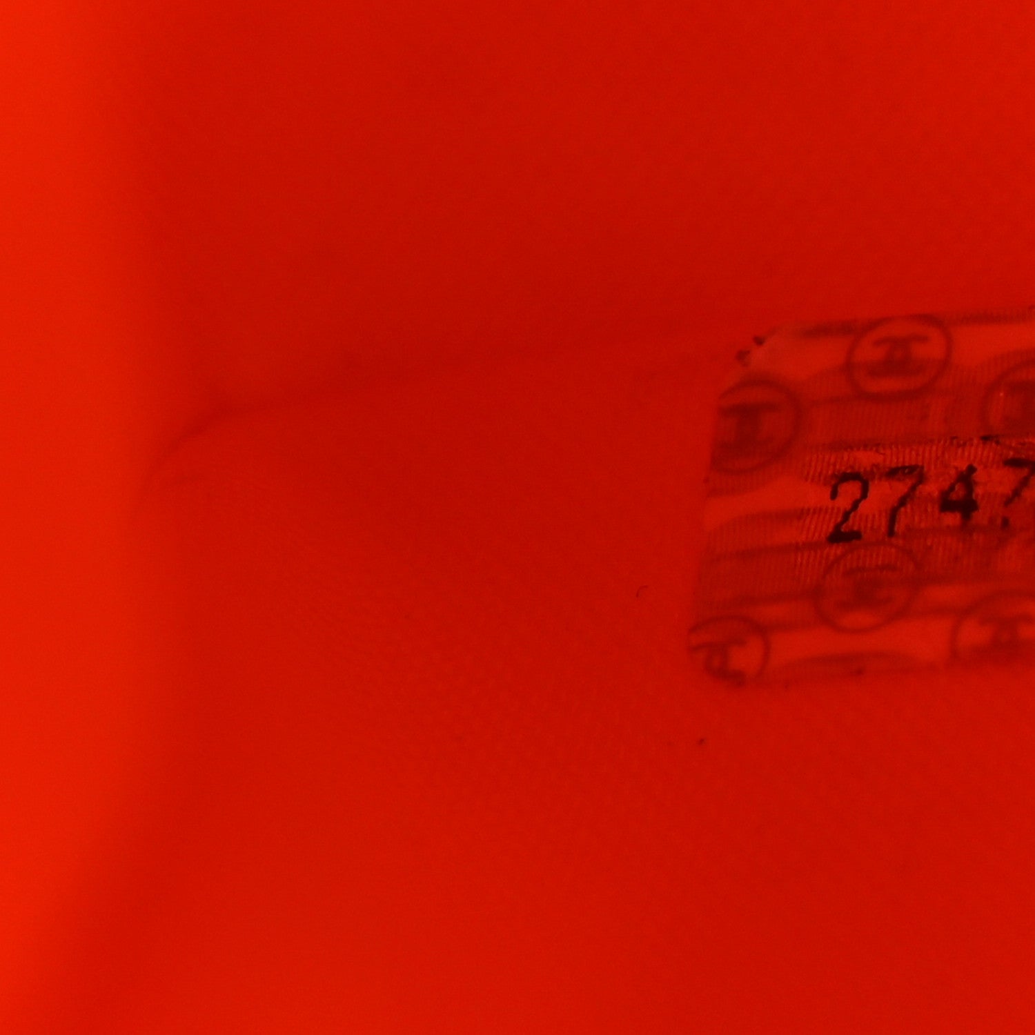 Quilted Camera Case Orange