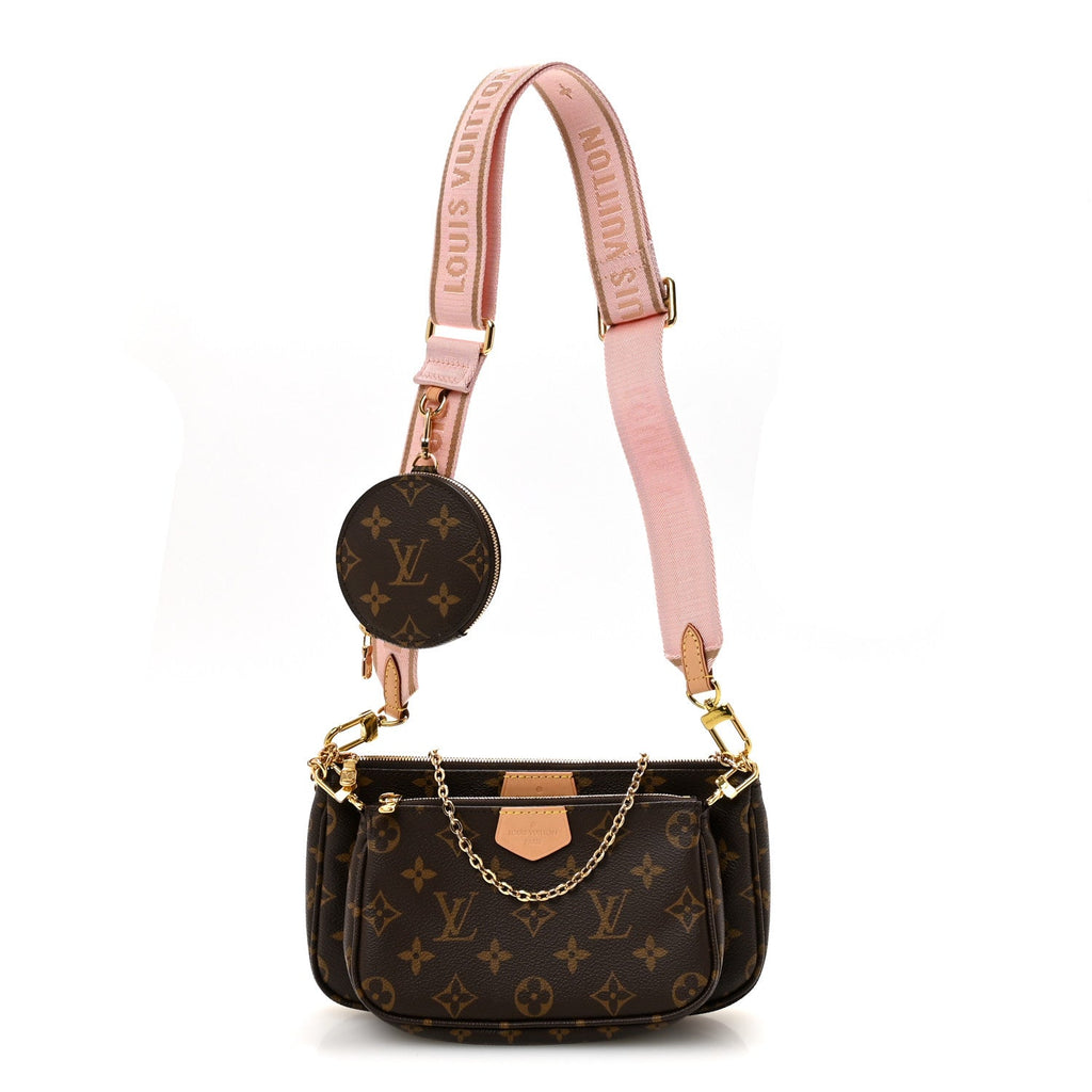 Monogram Multi Pochette Accessories Rose Clair
