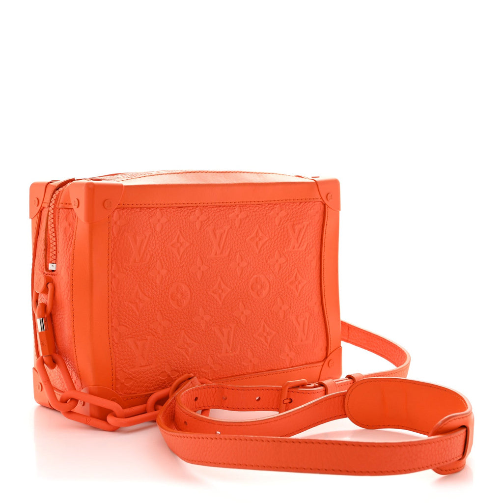 Taurillon Monogram Solar Ray Soft Trunk Orange