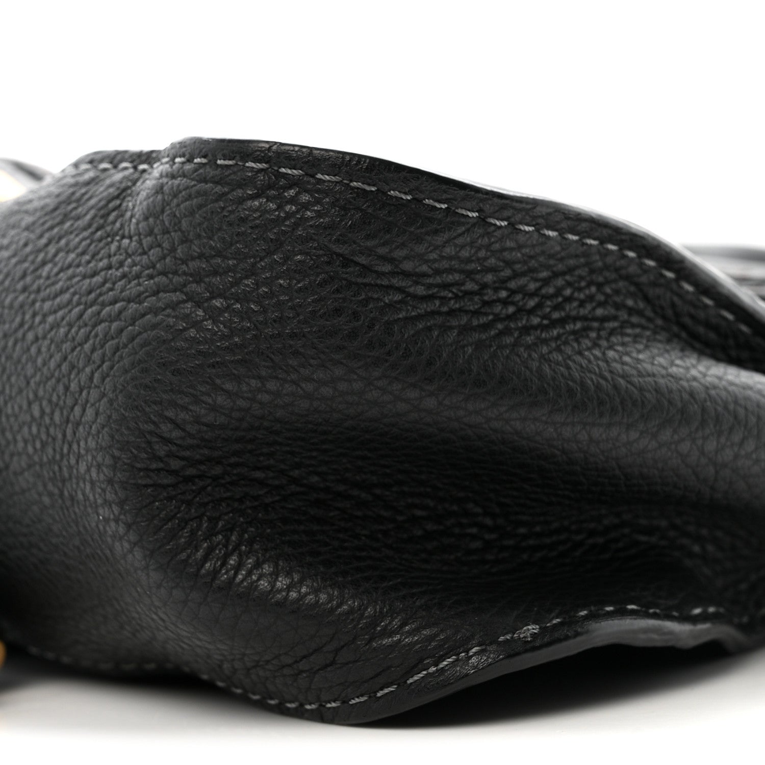 Calfskin Medium Marcie Satchel Black
