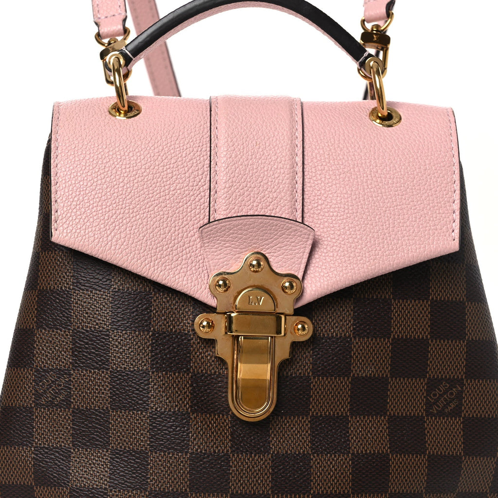 Damier Ebene Clapton Backpack Magnolia