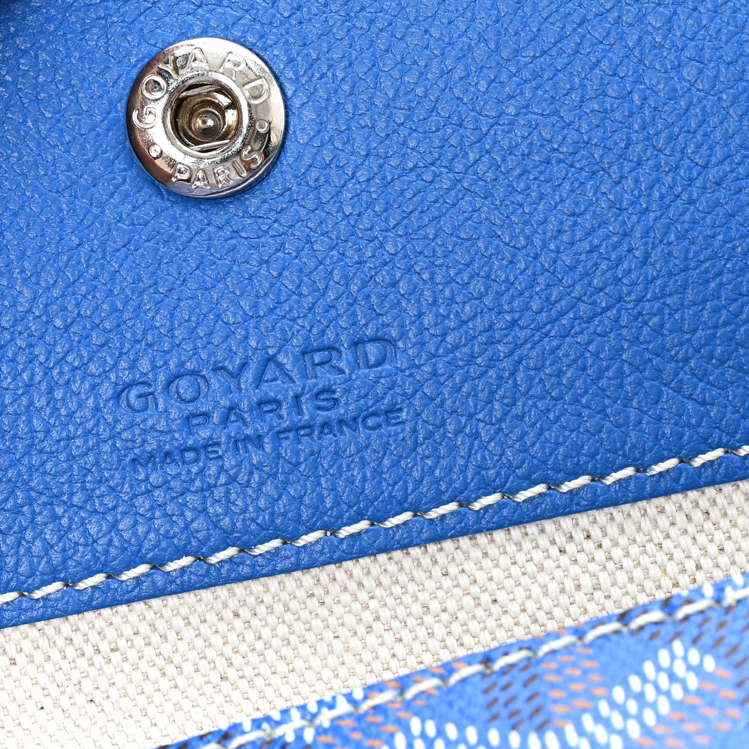 Goyardine Artois PM Sky Blue