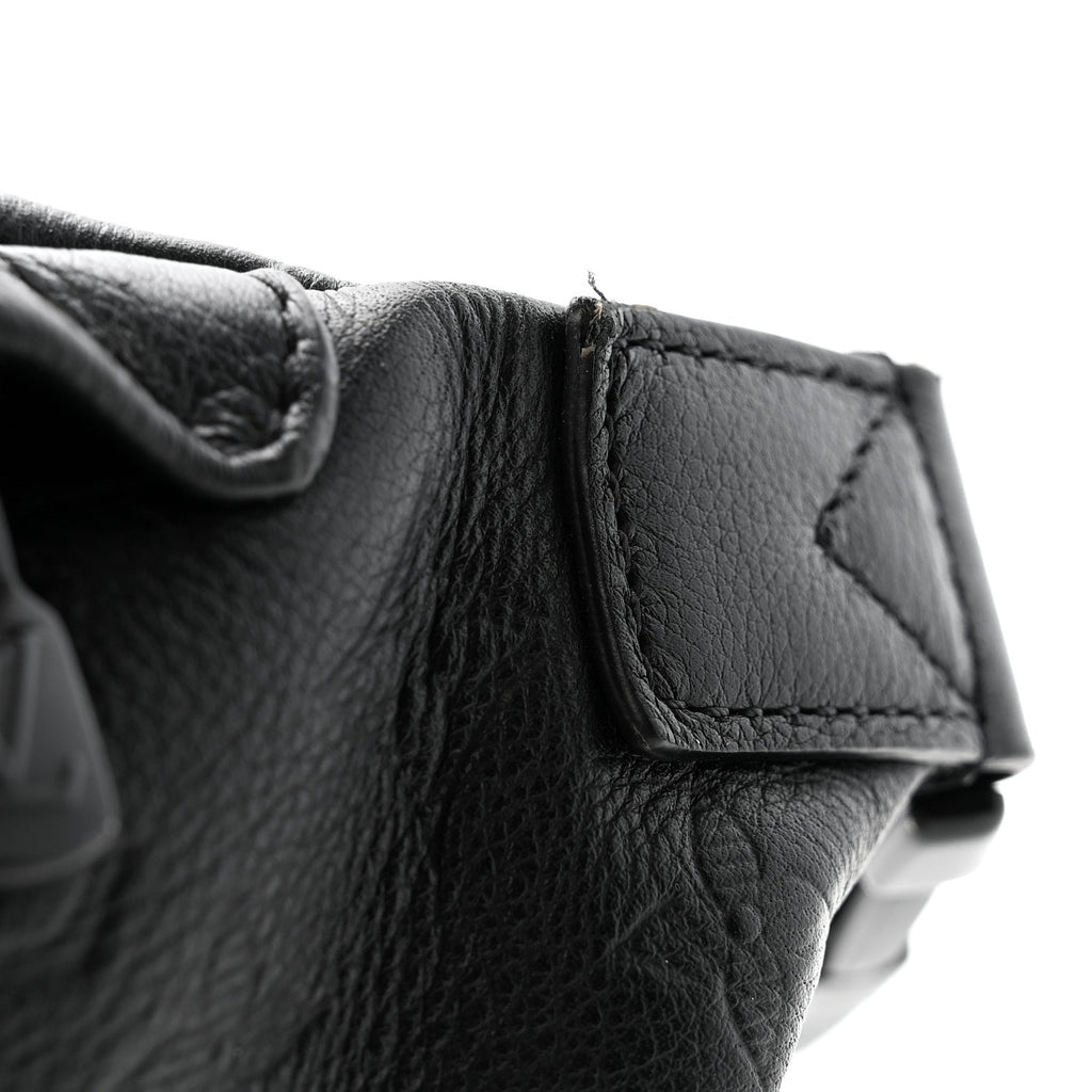 Calfskin Monogram Shadow Discovery Bumbag Black