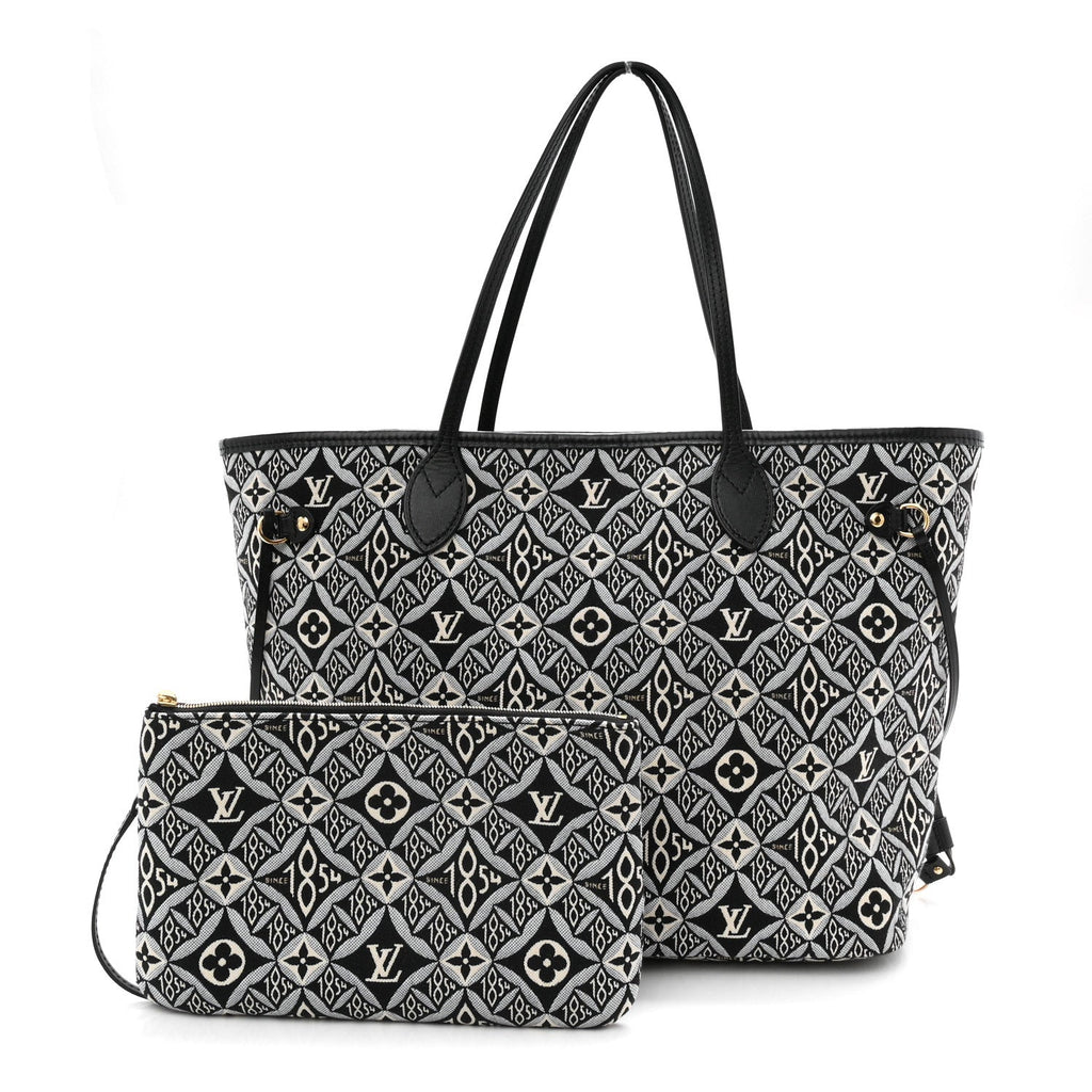 Jacquard Since 1854 Neverfull MM Grey