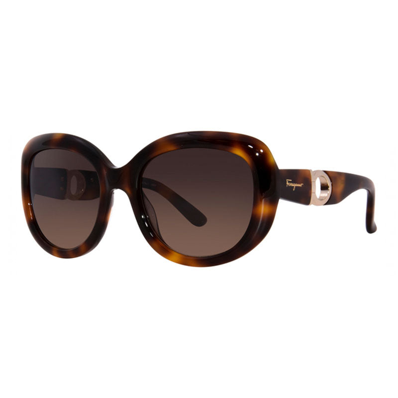 Salvatore Ferragamo SF727S 214 Dark Havana/Brown Gradient