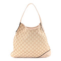 Monogram Medium New Britt Hobo Beige