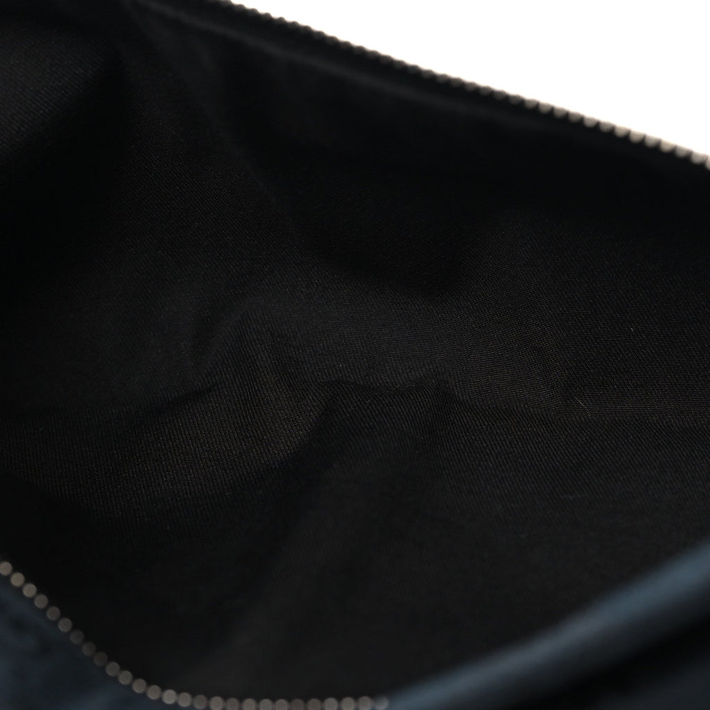 GG Monogram Double Pocket Belt Bag Black