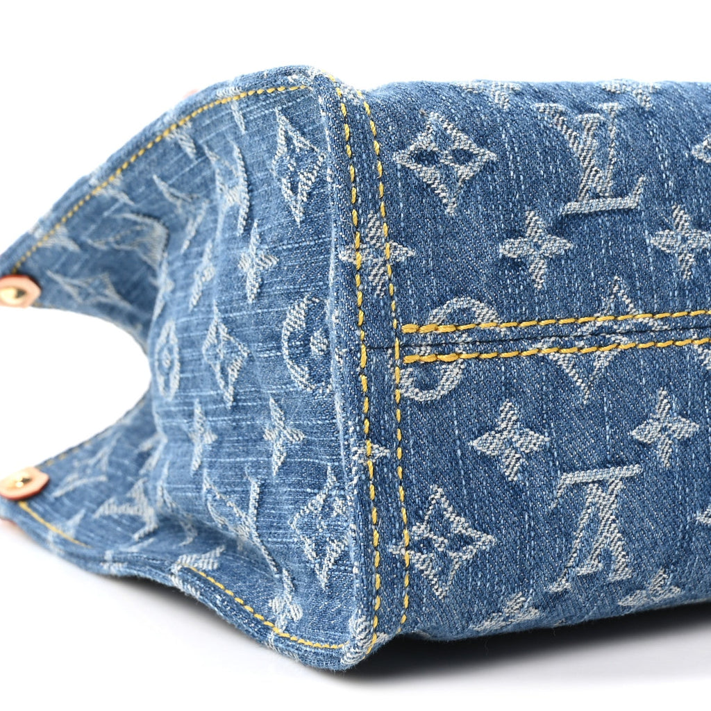 Monogram Denim Onthego PM Blue