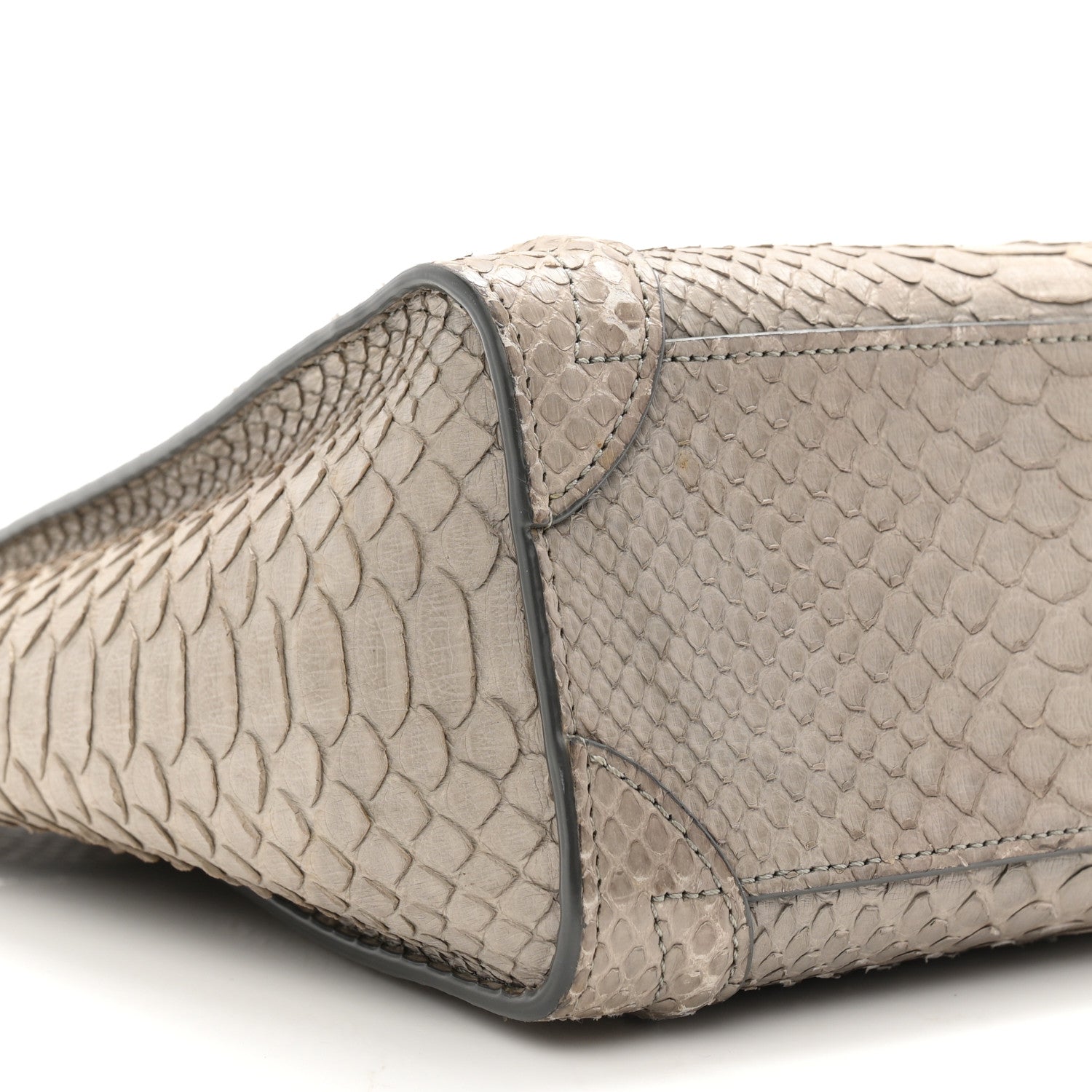 Snakeskin Nano Luggage Grey