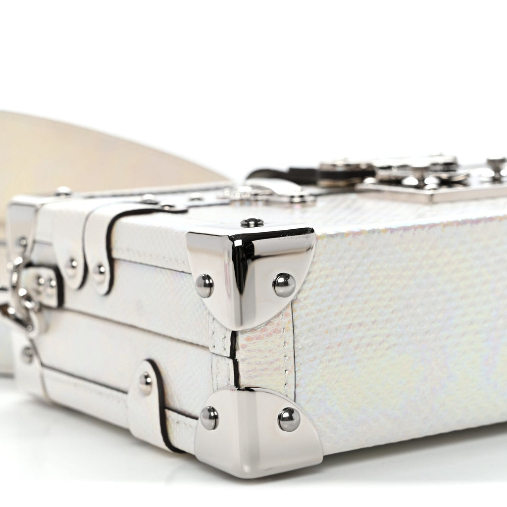Karung Petite Malle White Petrol