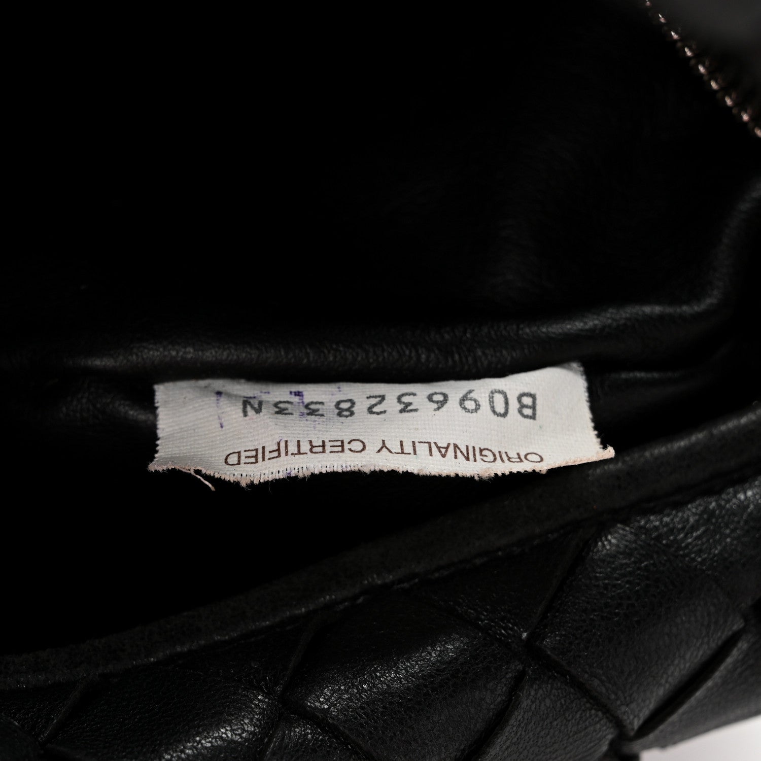 Nappa Intrecciato Mini Jodie Black