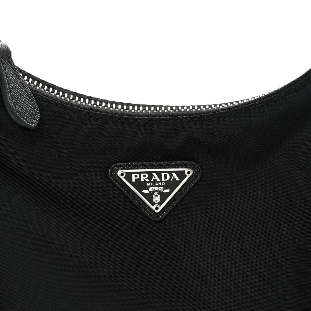 Nylon Re-Edition 2005 Shoulder Bag Black