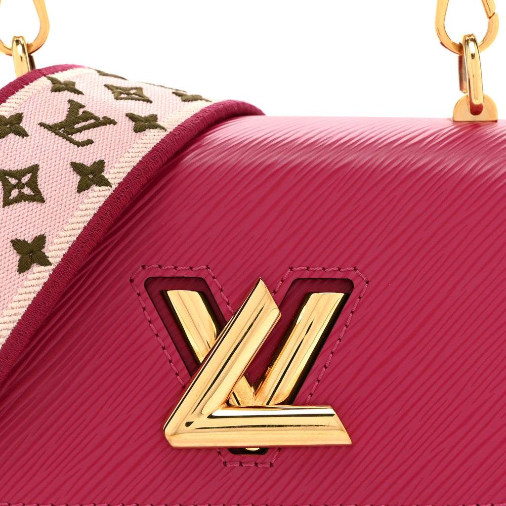Epi Twist Shoulder Bag Mini Agathe Rose Pink