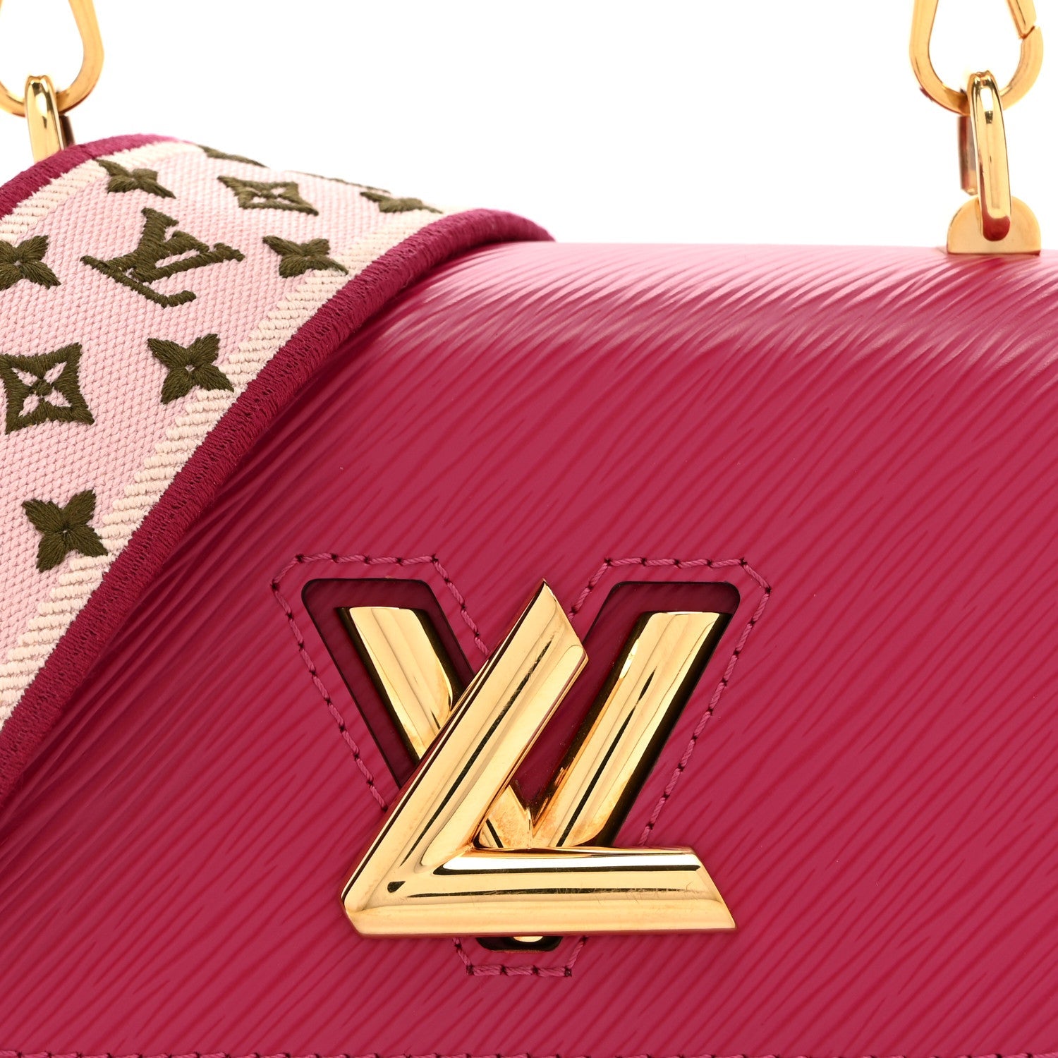 Epi Twist Shoulder Bag Mini Agathe Rose Pink