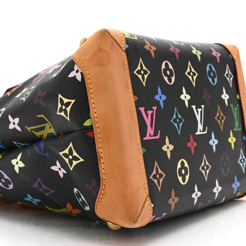 Monogram Multicolor Audra Black
