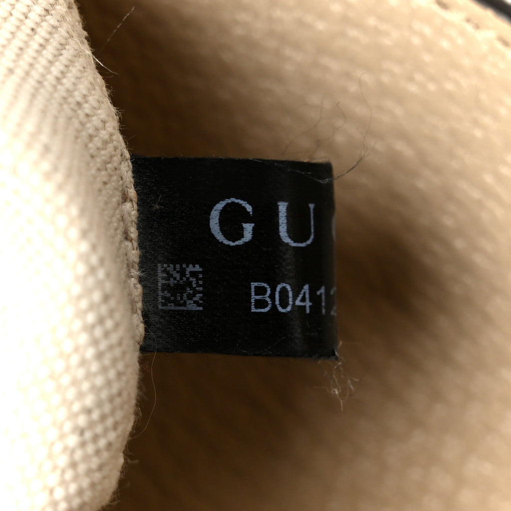 GG Supreme Monogram Textured Dollar Calfskin Web Small Ophidia GG Handbag Beige Mystic White Oatmeal
