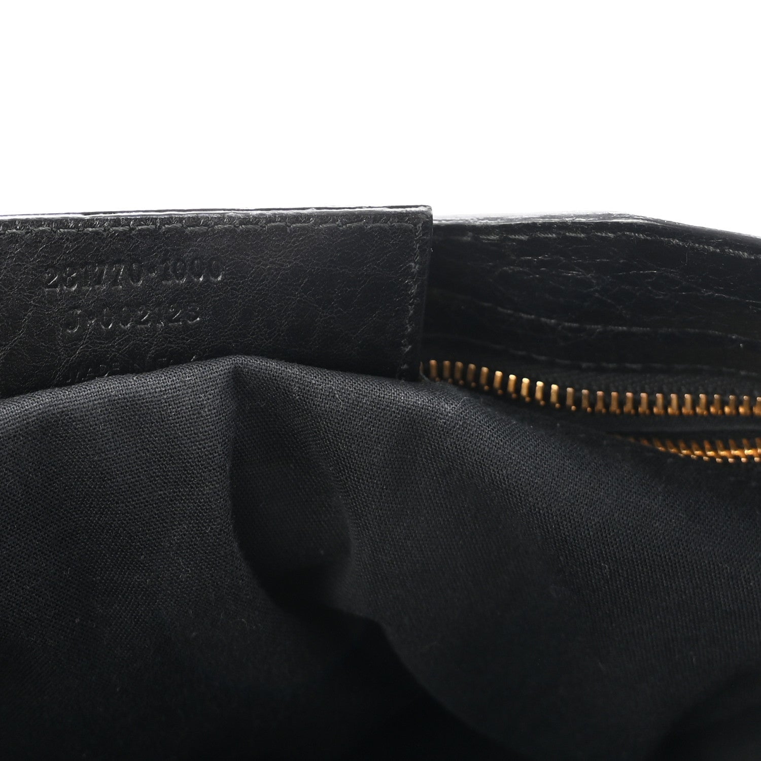 Agneau Giant 12 Gold Hardware City Black