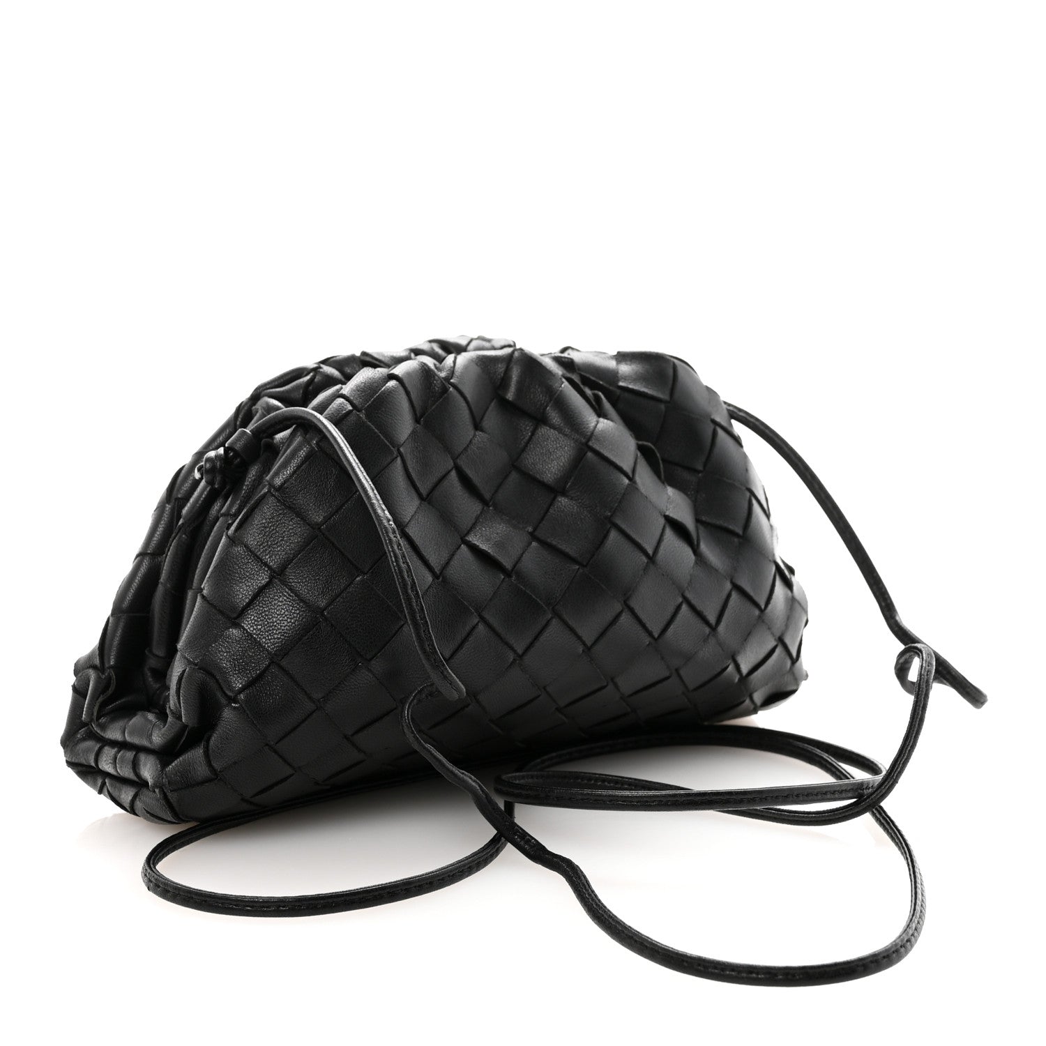 Nappa Intrecciato The Mini Pouch Black