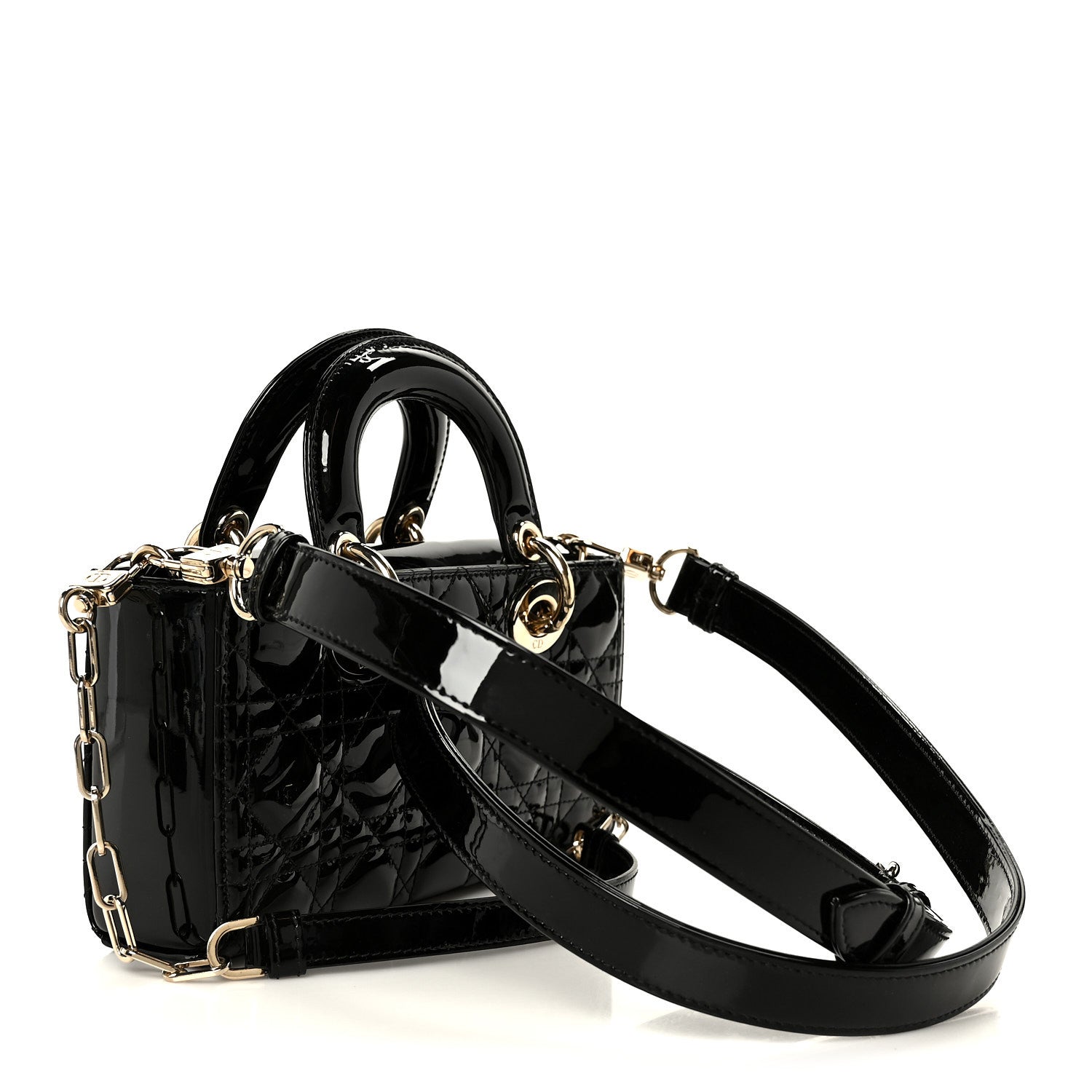 Patent Cannage Small Lady D-Joy Black