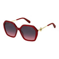 Marc Jacobs Sunglasses Geometric Full Rim, Black/Gold Frame and Dark Grey Gradient Lens MARC689/S08079O