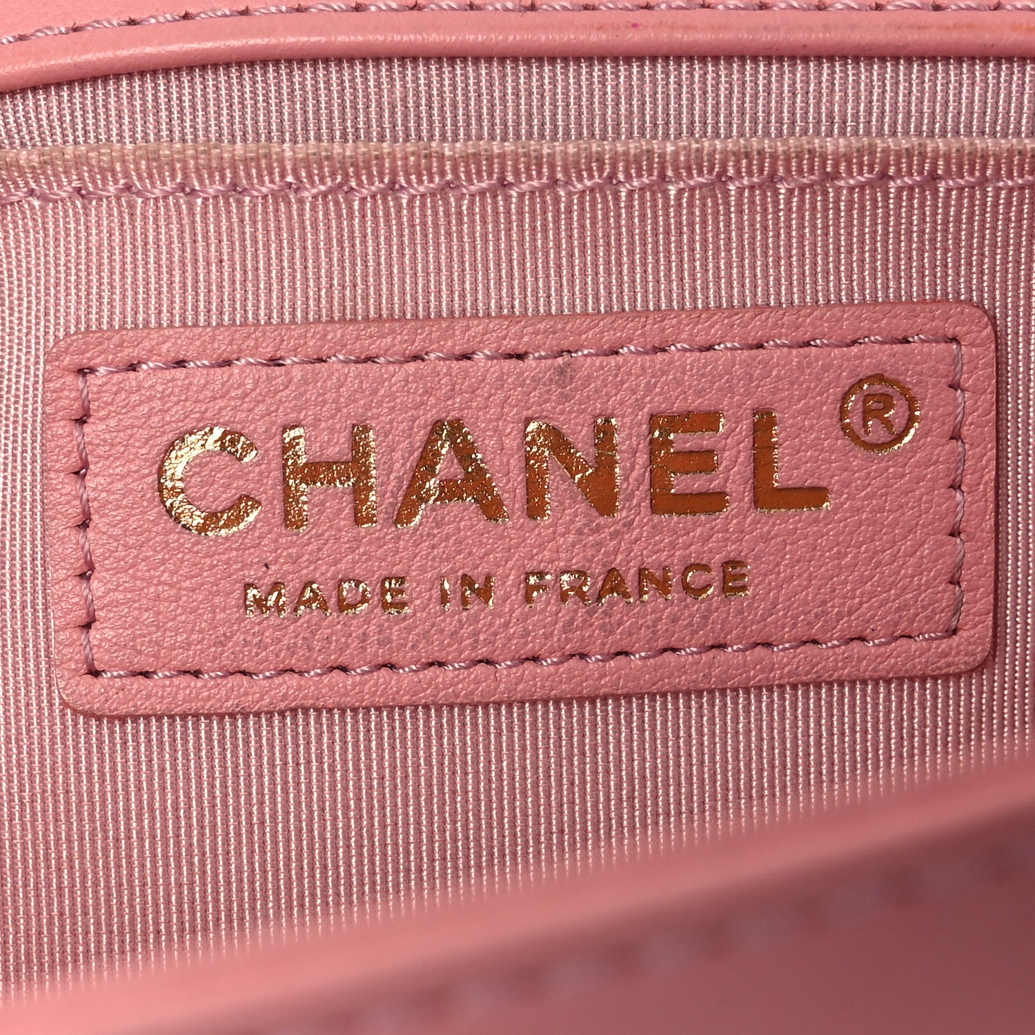 Lambskin Quilted Medium Boy Flap Light Pink