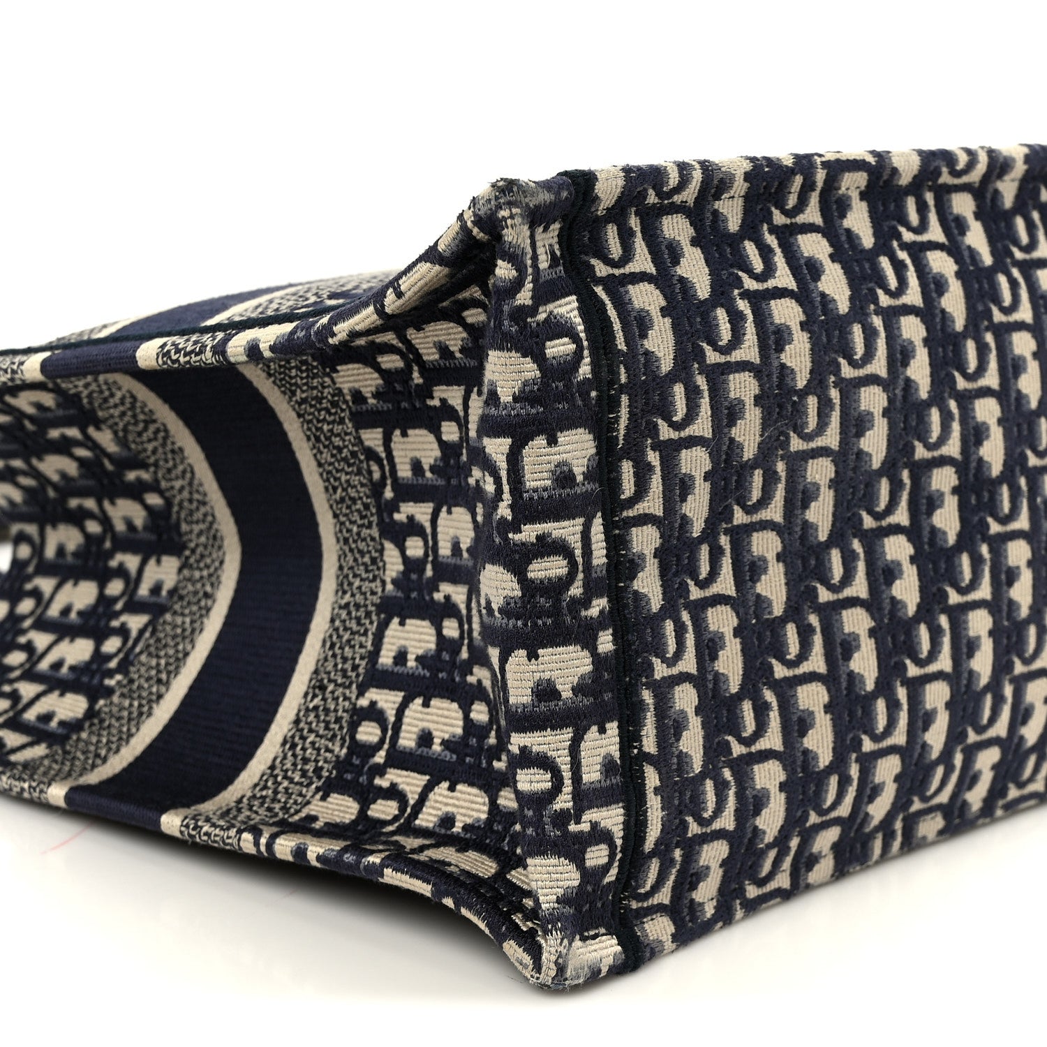 Oblique Medium Book Tote Blue Multicolor