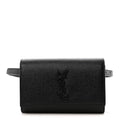 Grain De Poudre Monogram Kate Belt Bag Black