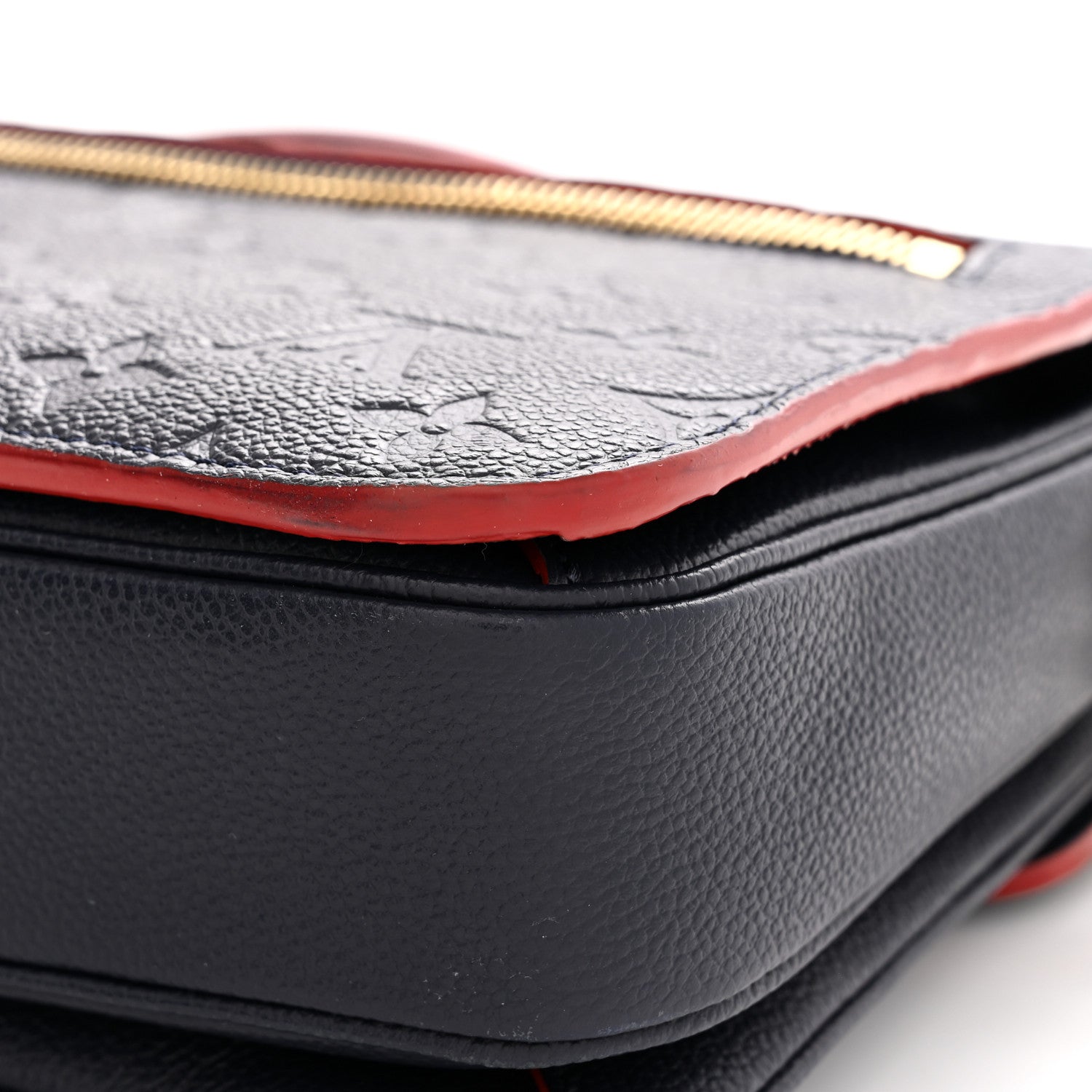 Empreinte Pochette Metis Marine Rouge
