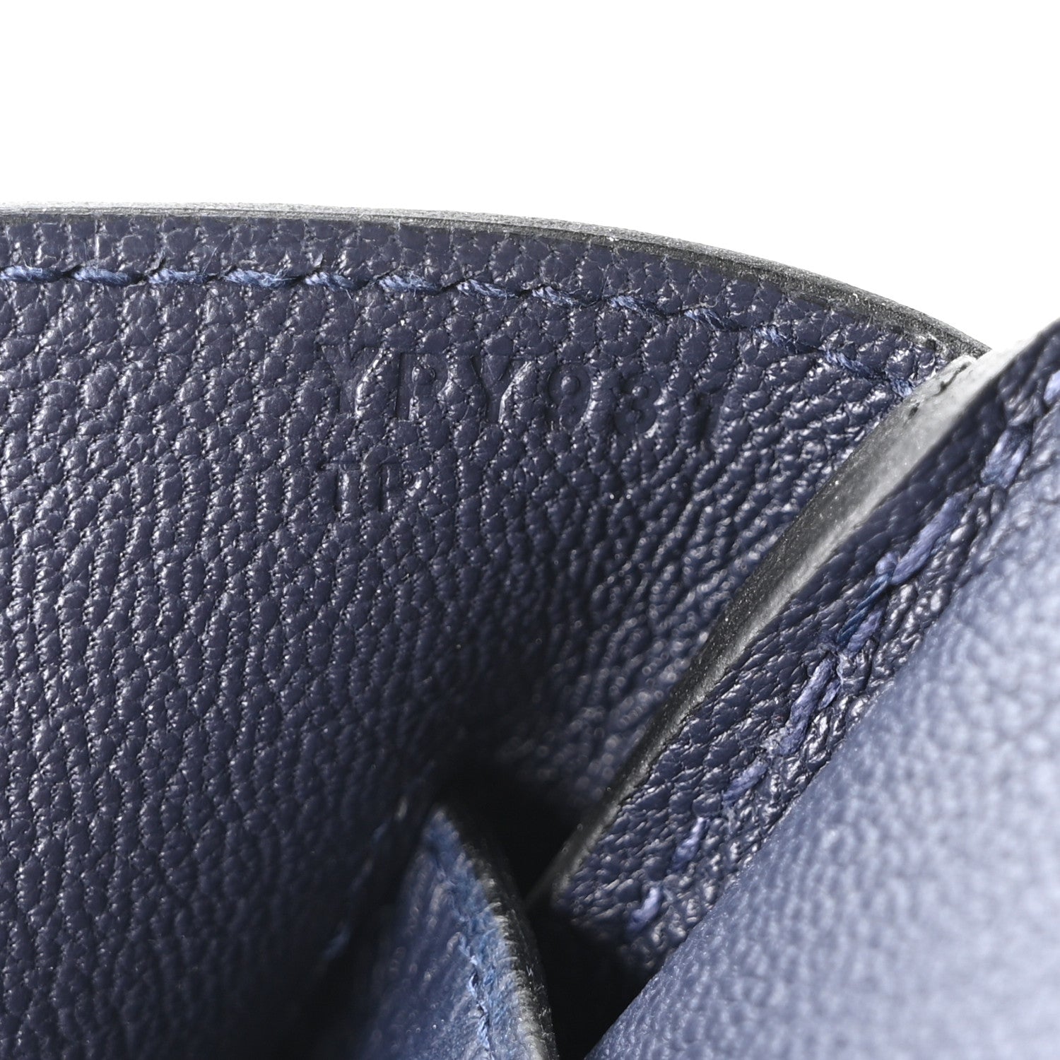 Togo Birkin 35 Bleu Nuit