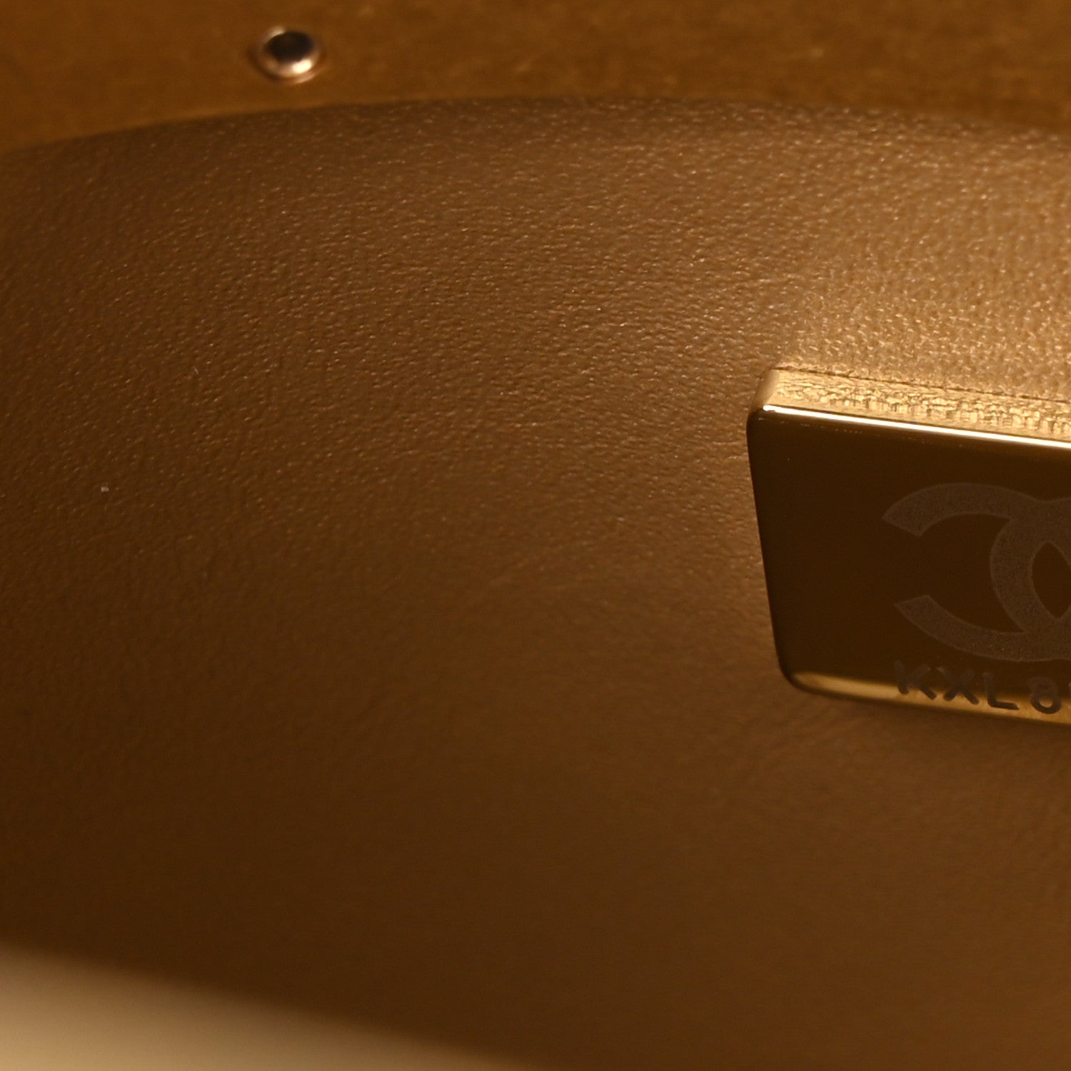 Glazed Calfskin Quilted Mini Crown Box Bag Black Black