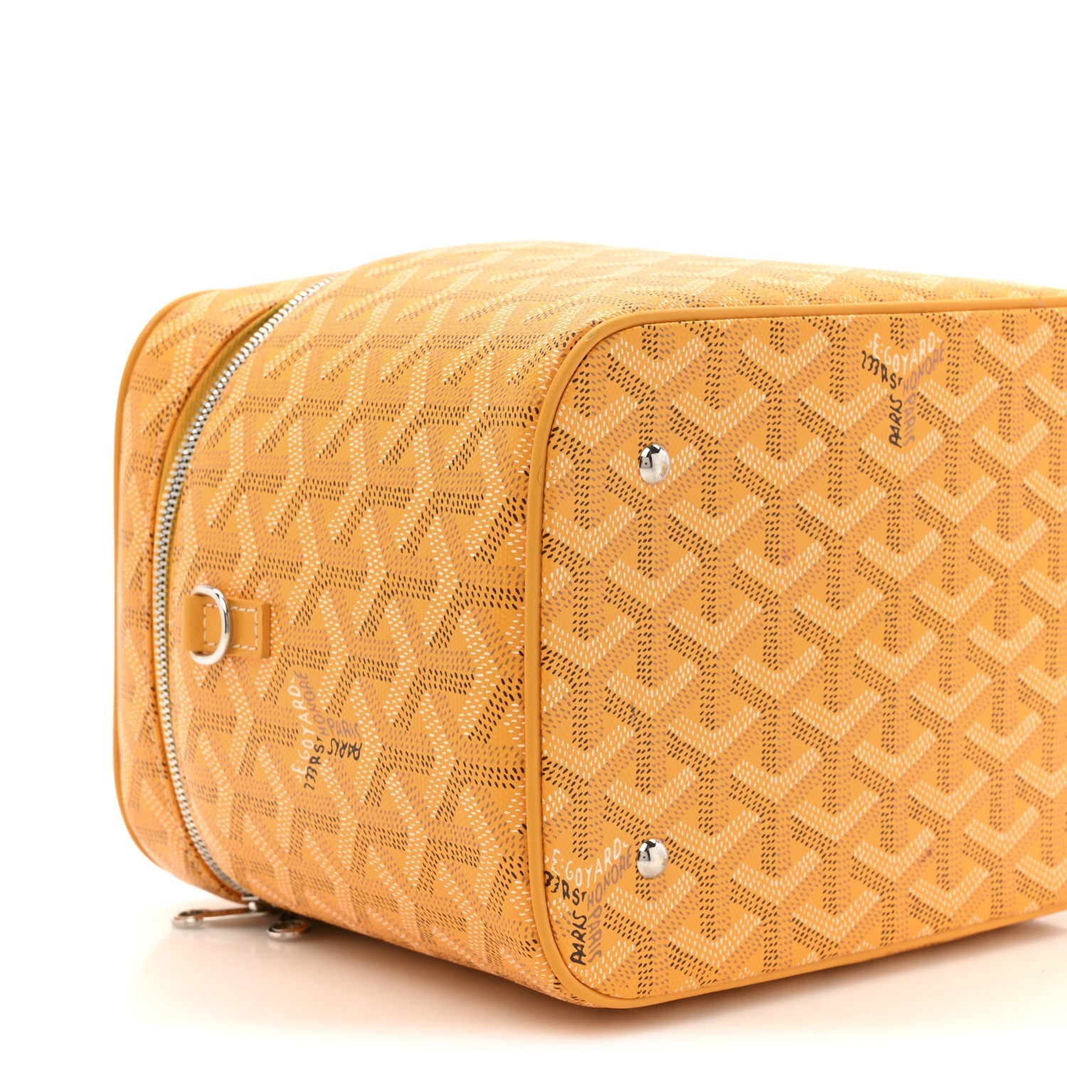 Goyardine Muse Vanity Case Yellow