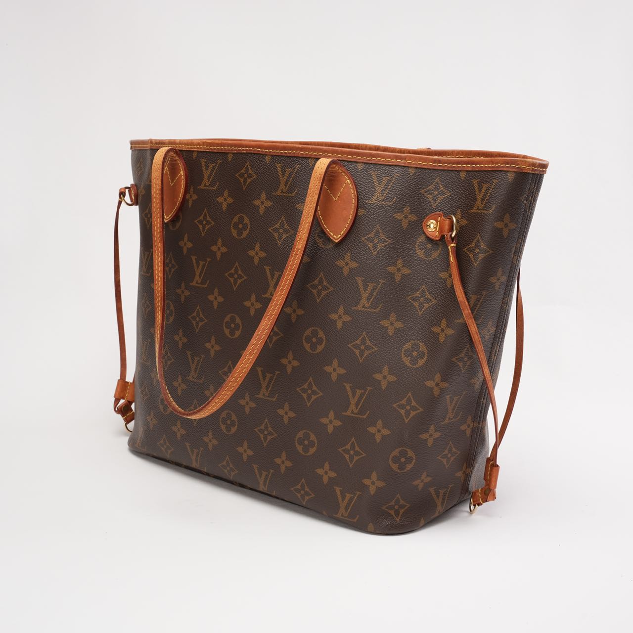 Louis Vuitton Monogram Neverfull MM Tote Bag 2013
