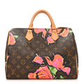 Monogram Roses Speedy 30