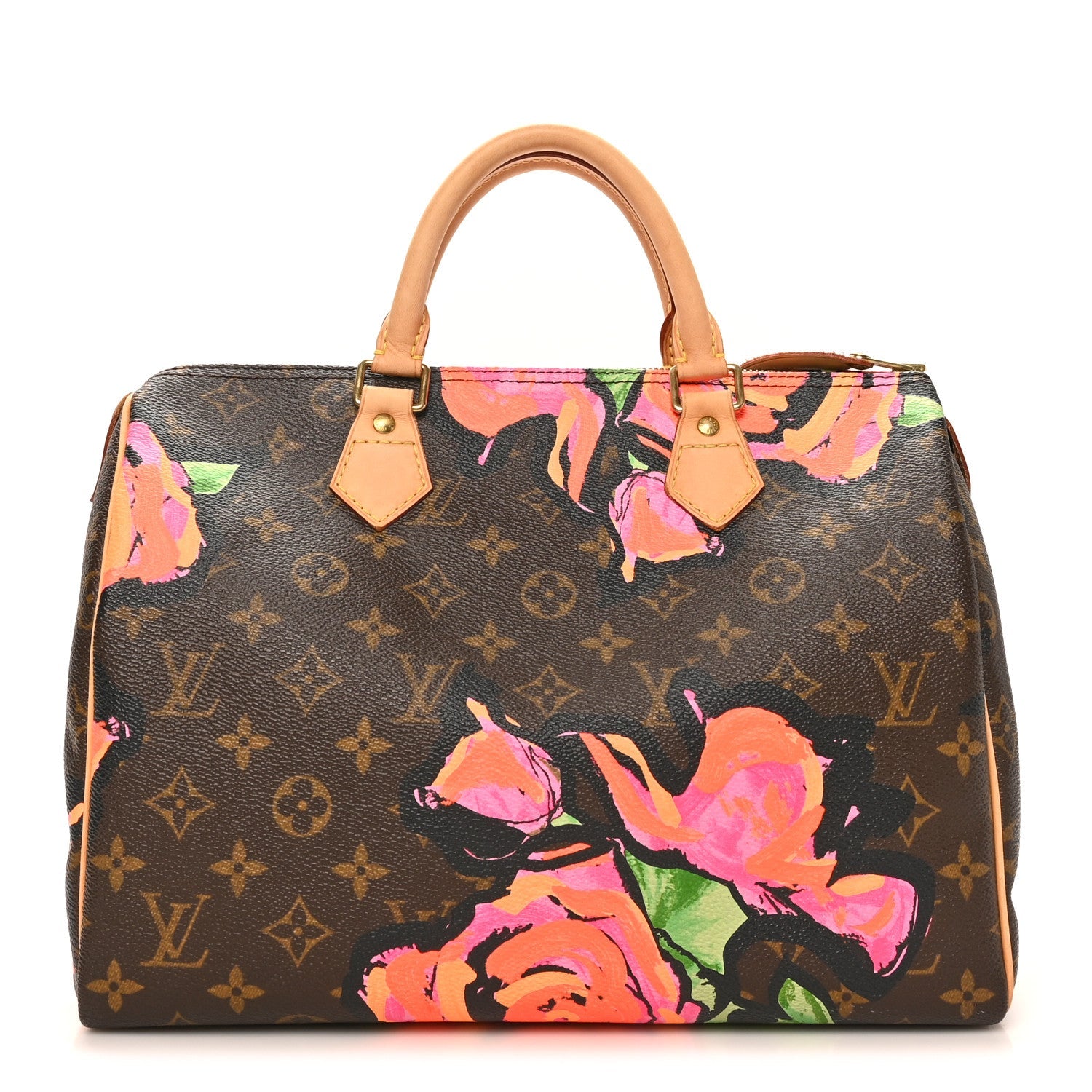 Monogram Roses Speedy 30