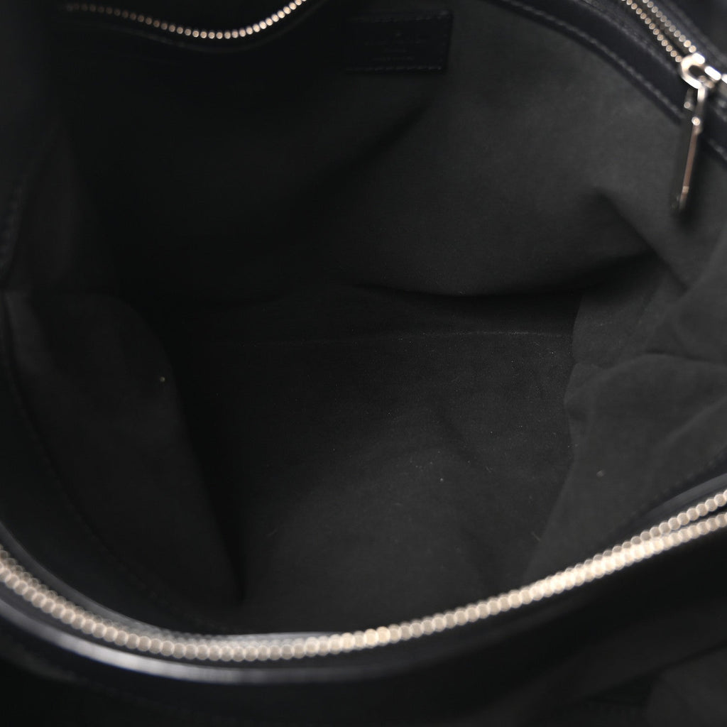Monogram Lambskin Antheia Lilia GM Black