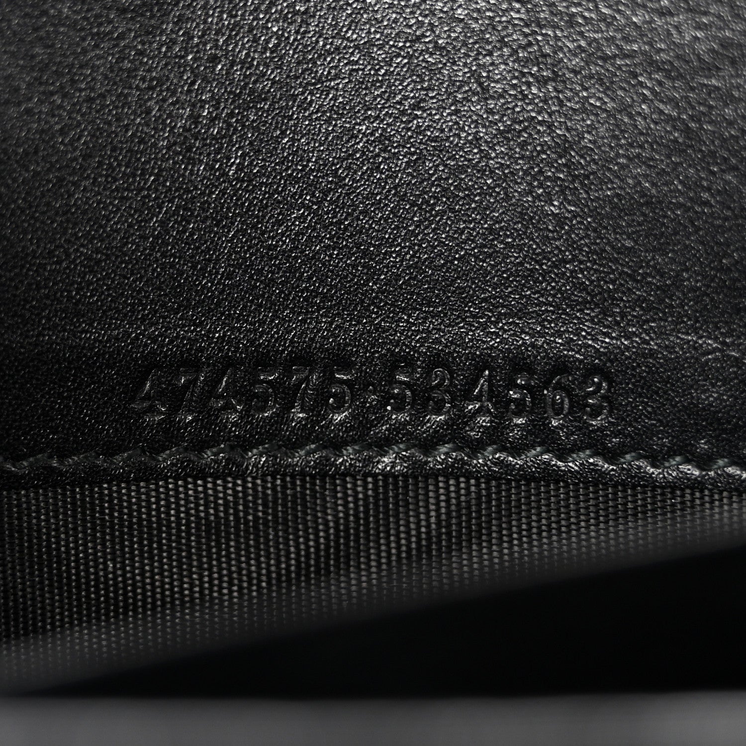 Calfskin Matelasse GG Marmont Chain Wallet Black Black
