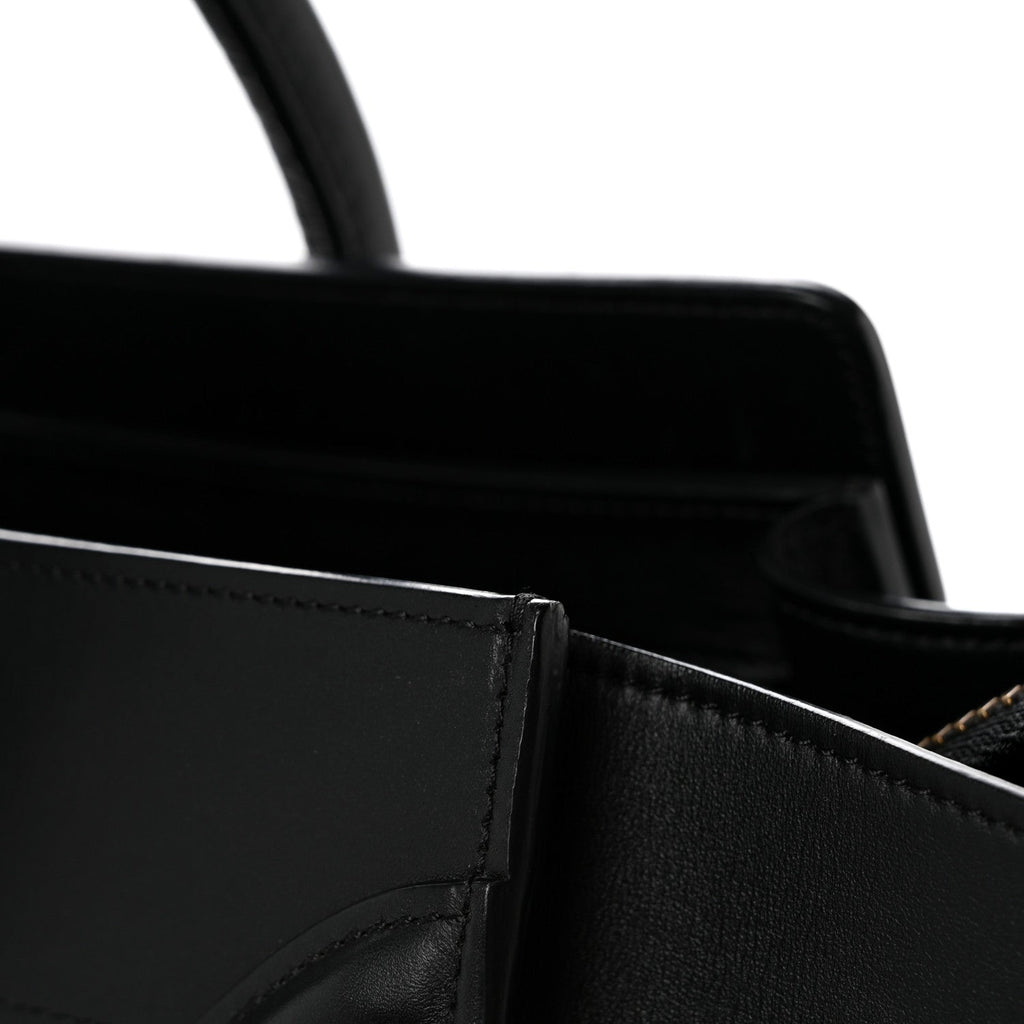 Smooth Calfskin Mini Luggage Black