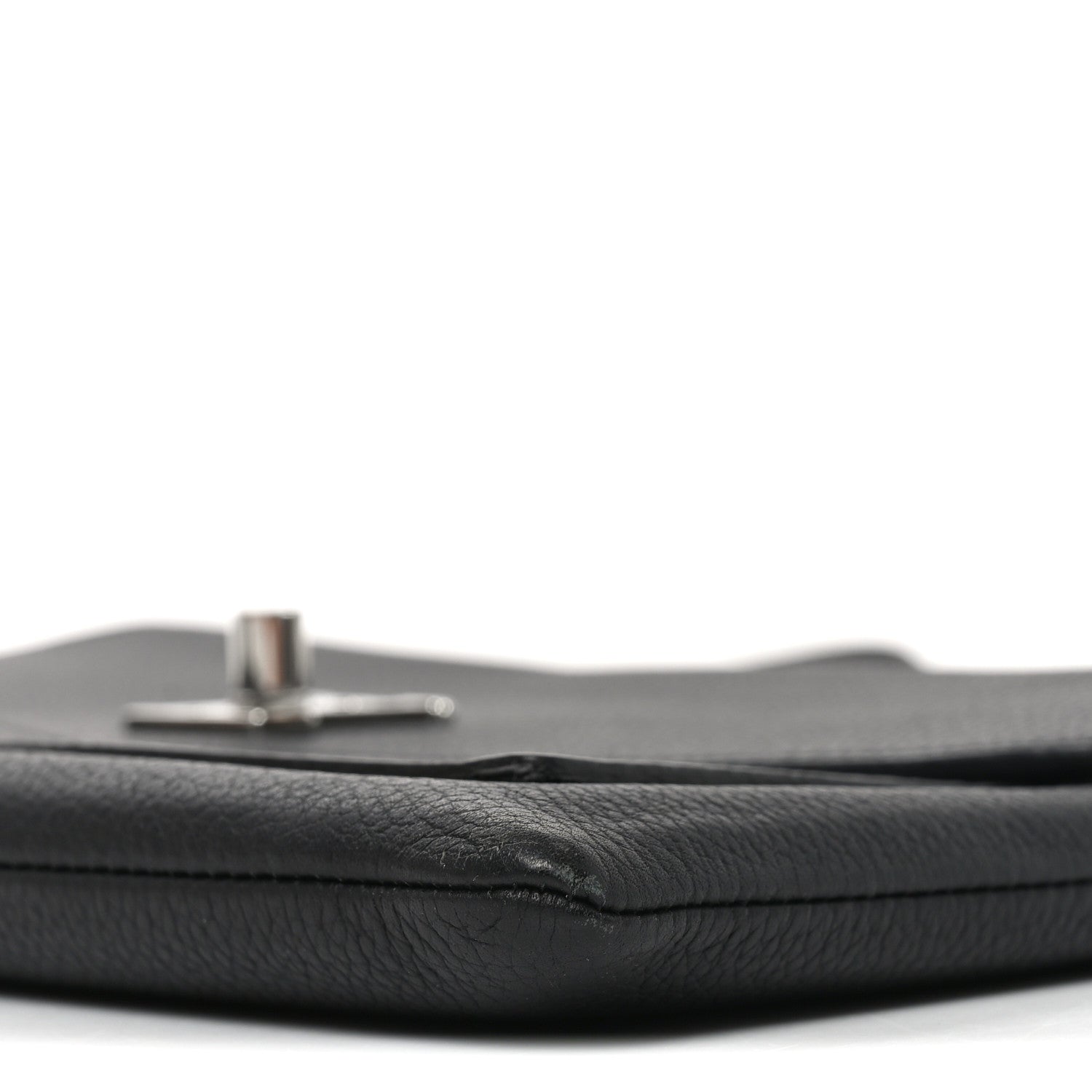 Soft Calfskin My Lockme Chain Pochette Black