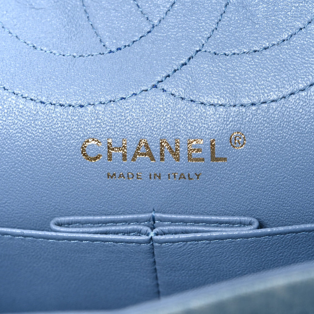 Denim Quilted 2.55 Reissue 226 Flap Light Blue