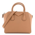 Sugar Goatskin Small Antigona Medium Beige