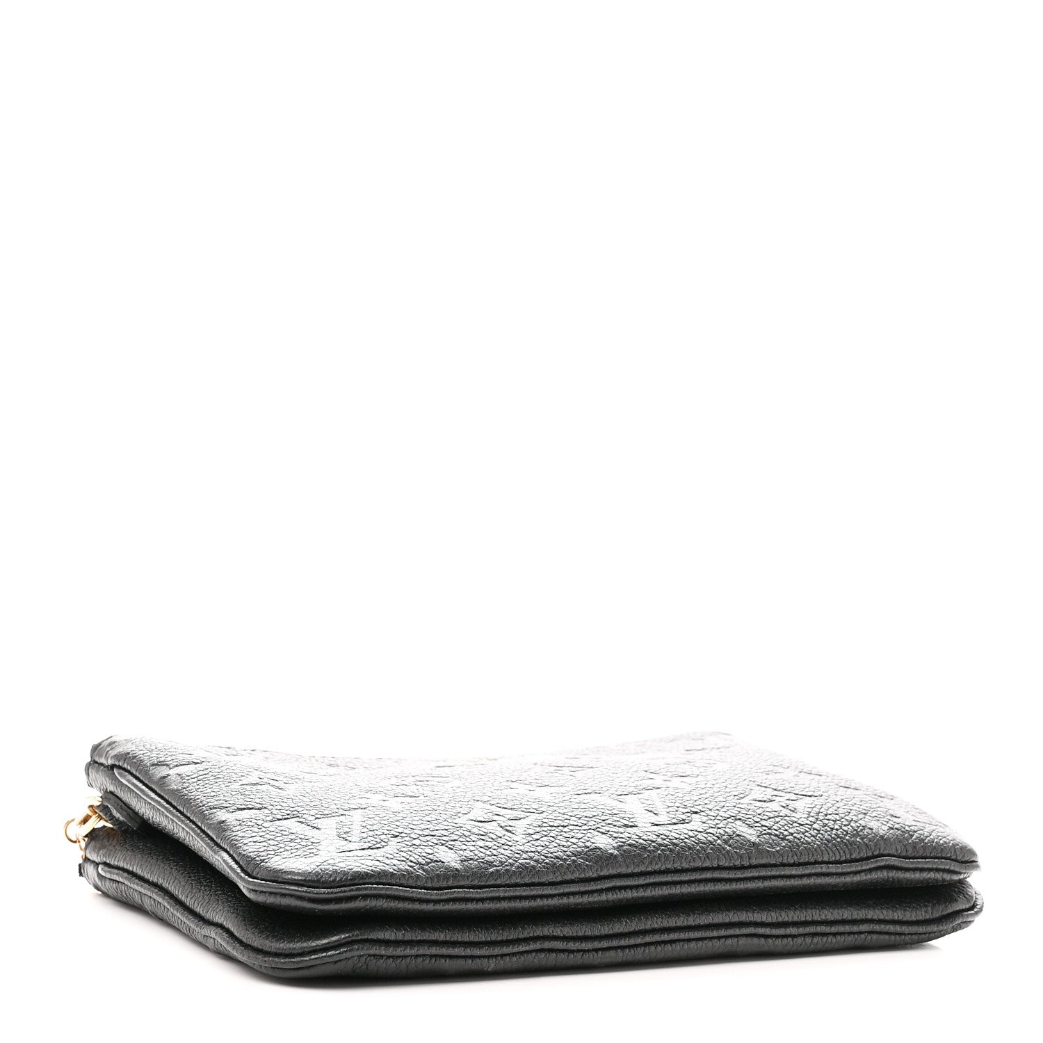 Empreinte Double Zip Pochette Black