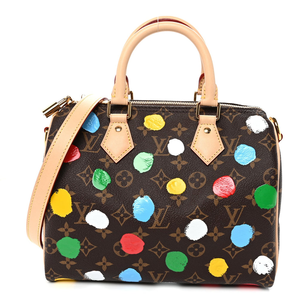 LV X YK Monogram Speedy Bandouliere 25 Multicolor
