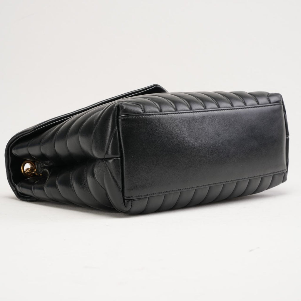 Saint Laurent Loulou Medium Leather Black 2020