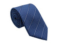 Emporio Armani Blue Striped 100% Silk Mens Tie