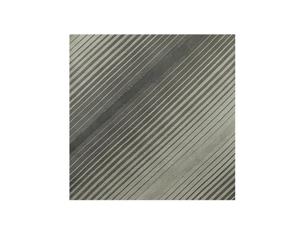 Emporio Armani Striped Tan Green 100% Silk Mens Tie