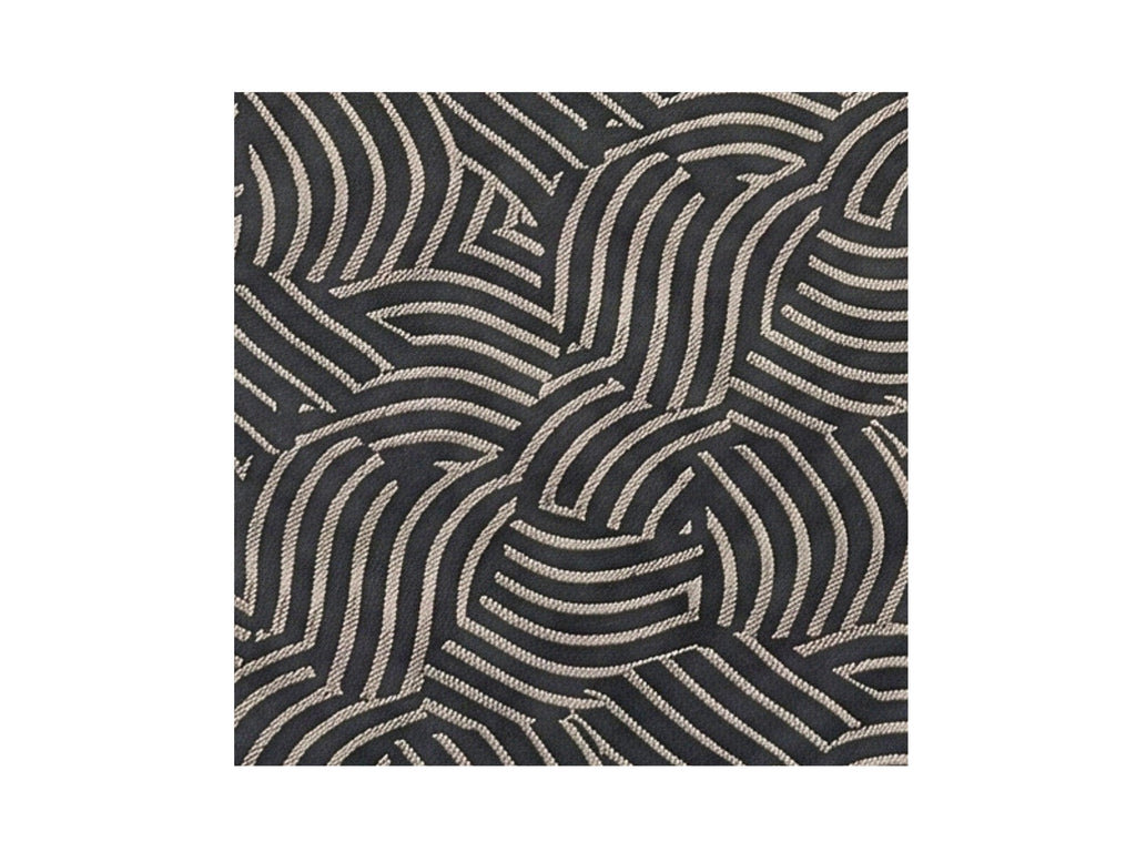 Emporio Armani Black Swirls 100% Silk Mens Tie
