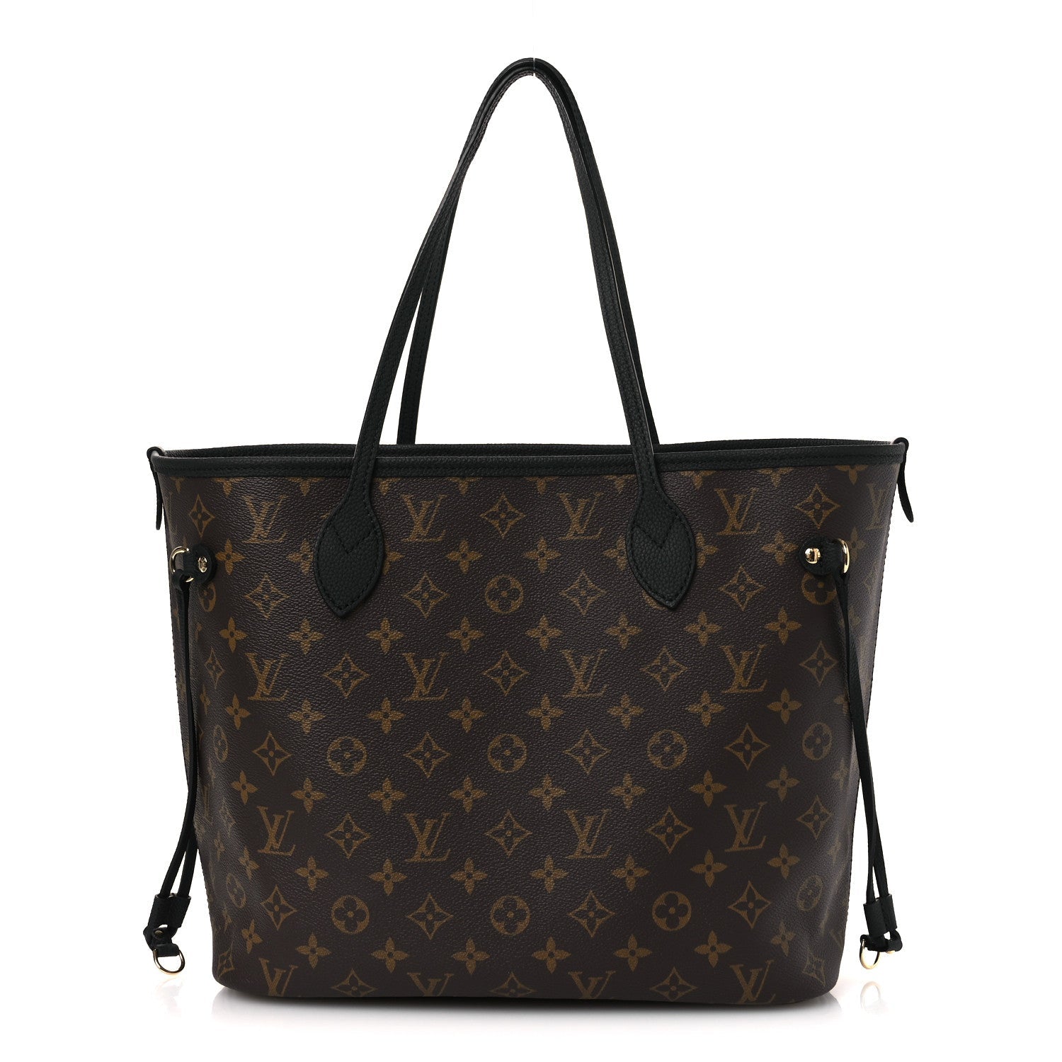 Monogram Calfskin Neo Neverfull Inside Out MM Black