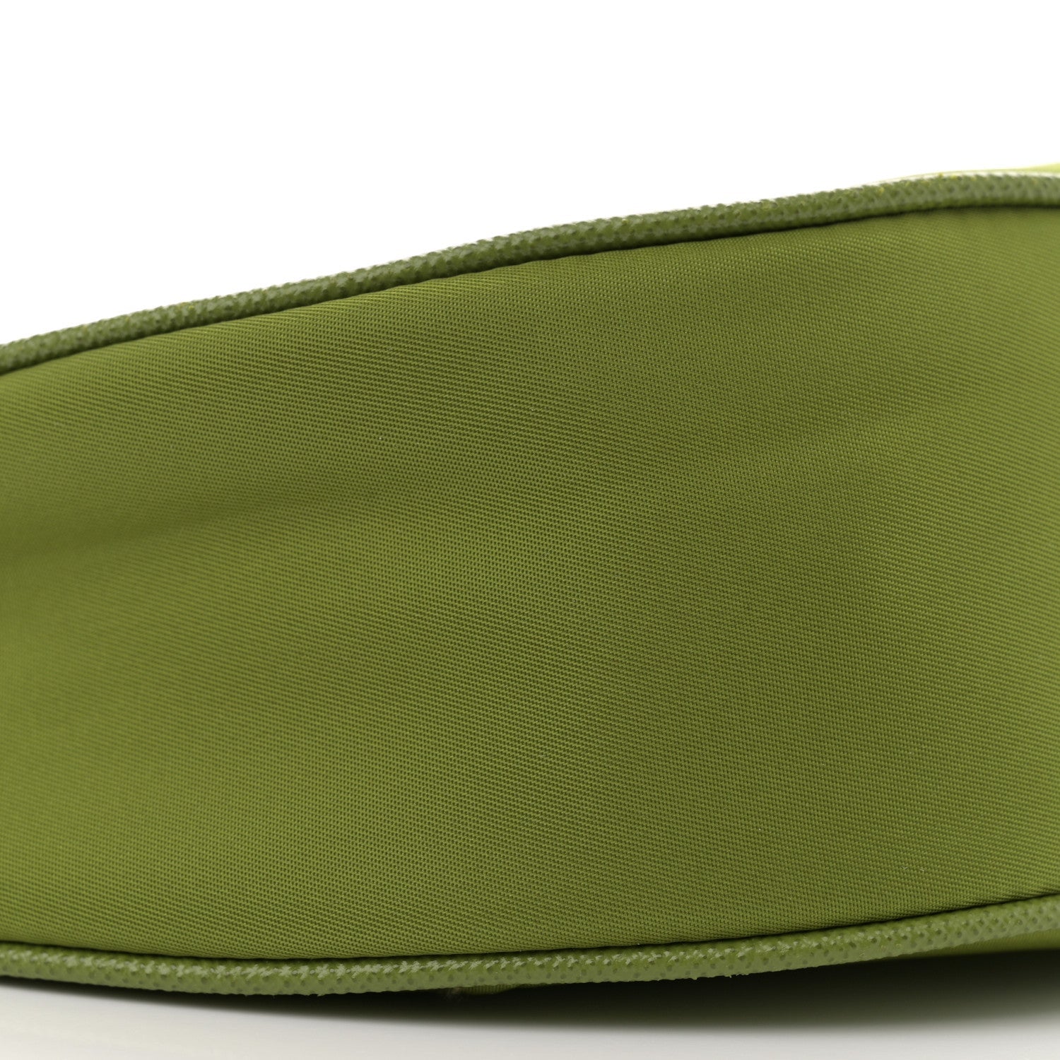 Re-Nylon Demi-lune Shoulder Bag Ivy Green