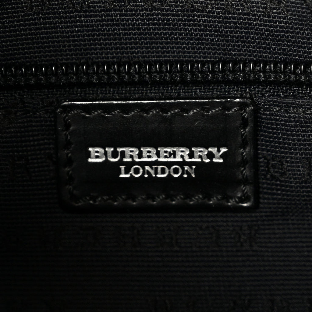 Vintage Check Shoulder Bag Black